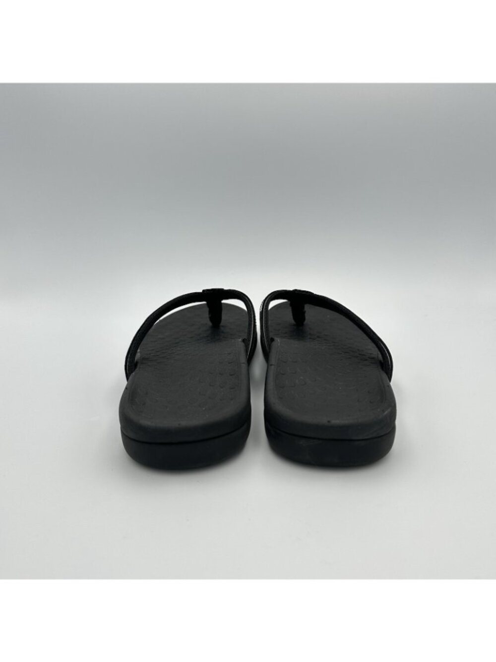 Vionic Tide II Toe Post Sandals Women's Size 8 US Black Flip Flop Slip On - Picture 4 of 13